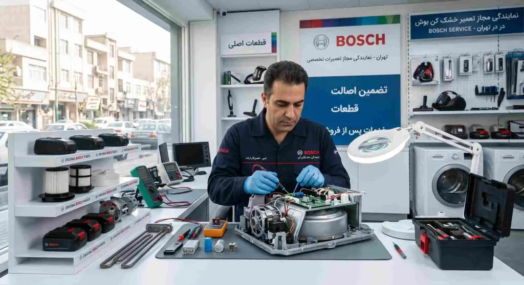 نمایندگی تعمیر خشک کن بوش در تهران