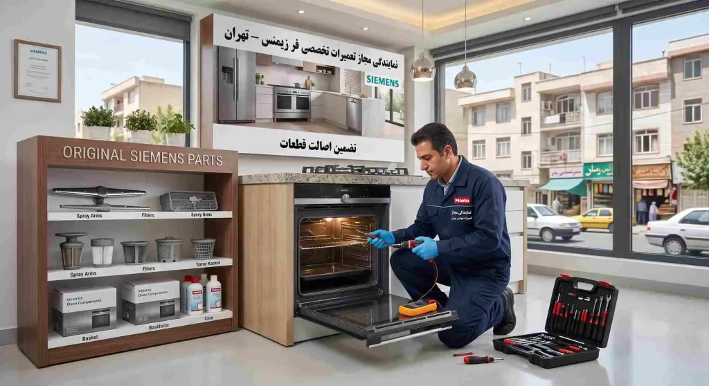 نمایندگی تعمیر فر زیمنس در تهران